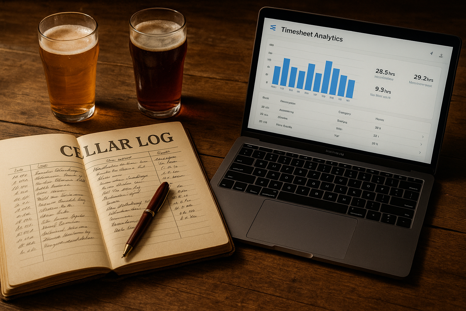 Why I Treat Timesheets Like Cellar Logs